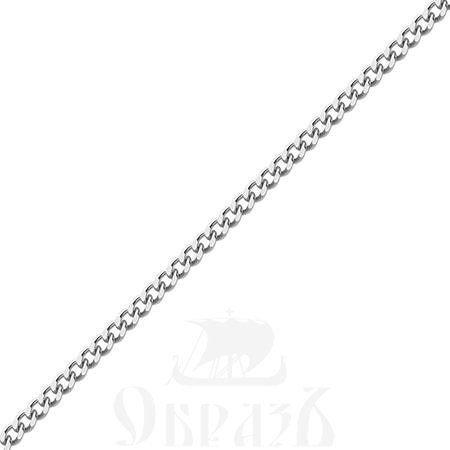 цепь плетение "панцирное" с алмазной огранкой серебро 925 пробы (арт. 9007040)
